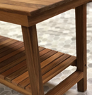 25" X 14" Heavy Duty Teak Rigid Bench