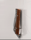 18" Wide Teak ADA Wall Mount Shower Seat