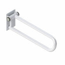 Fold Down Grab Bar Rail - PT RAIL™ - White