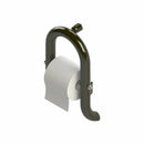 2-in-1 Toilet Roll Holder with Integrated Grab Bar