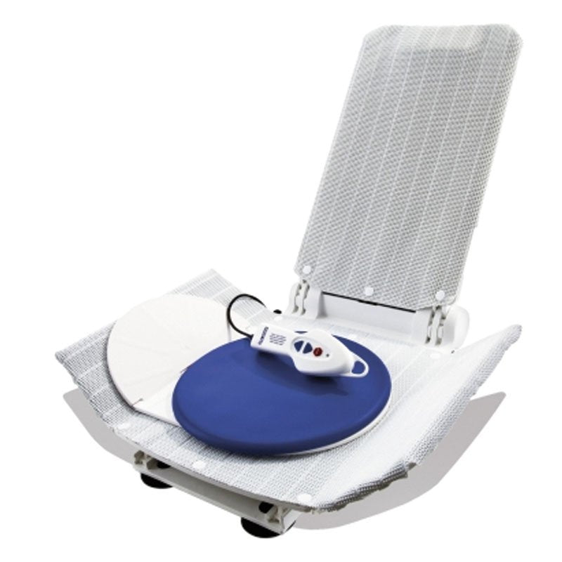 RSB Battery Powered Bath Lift with Adjustable Side Laterals -  White