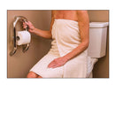 2-in-1 Toilet Roll Holder with Integrated Grab Bar