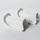 Shower Dam End Caps - Curved - Pair