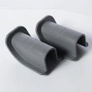 Shower Dam End Caps - Curved - Pair