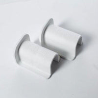 Shower Dam End Caps - Straight - Pair