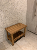 30" X 14" Heavy Duty Teak Rigid Bench