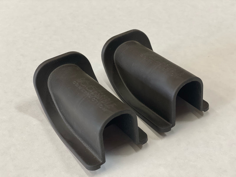 Shower Dam End Caps - Curved - Pair