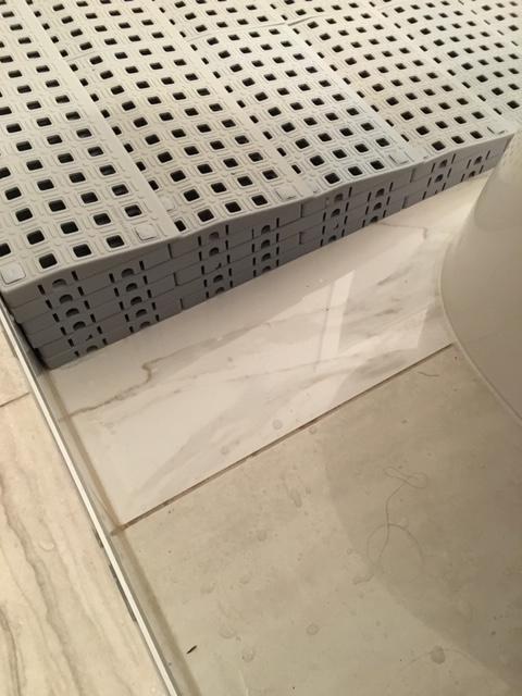 Pvc Shower Ramp Scratchless Raised Bathroom Shower Ramps - Multiple Sizes